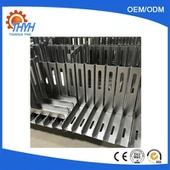 Laserskurna stansade plåtdelar